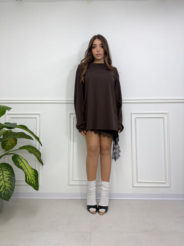 Maglia Corinne “marrone”