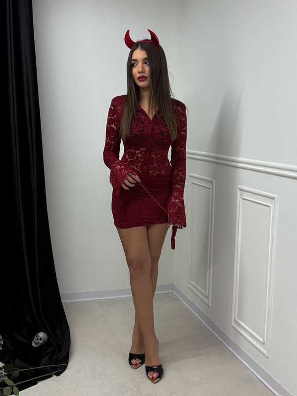 Dress Helen “rosso”