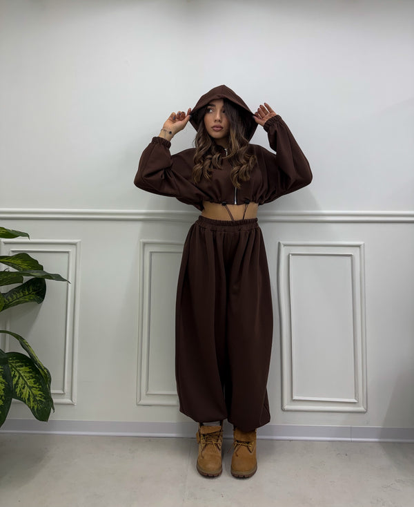 Tuta Giulia “marrone”